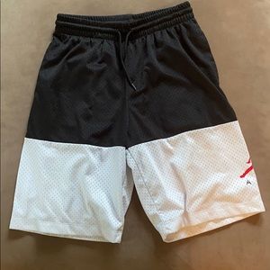 Boys black Jorden basketball shorts